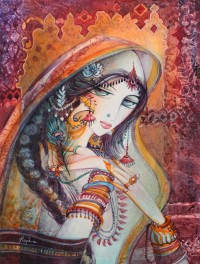 Hajra Mansoor, 18 X 24 Inch, Watercolor on Paper, Figurative Painting, AC-HM-051